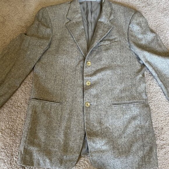 Vintage Pal Zileri Men's Sport Coat Blazer US 42R (EU 52R) Silk Cashmere Italy - Picture 6 of 16